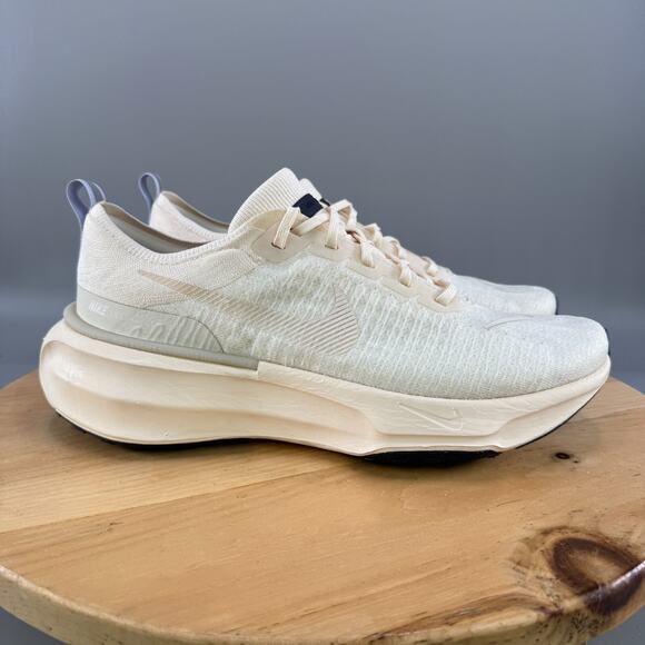 Nike ZoomX Invincible Run Flyknit 3 Men’s Size 14 Shoes Light Cream Running NEW